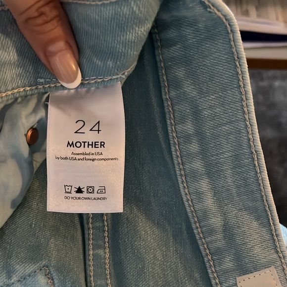 MOTHER - Insider crop step fray come out and play Jeans - Picture 3 of 4